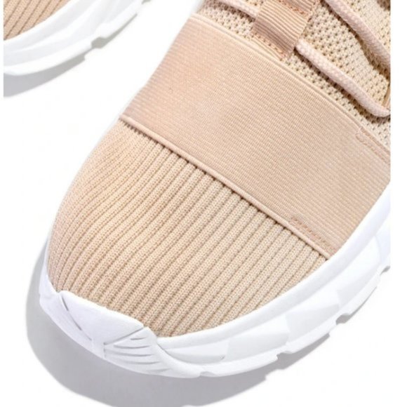 Flyknit Slip On Sneakers in Blush - Picture 3 of 6
